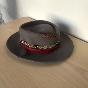 Custom Brixton hat by @kennynotkyle